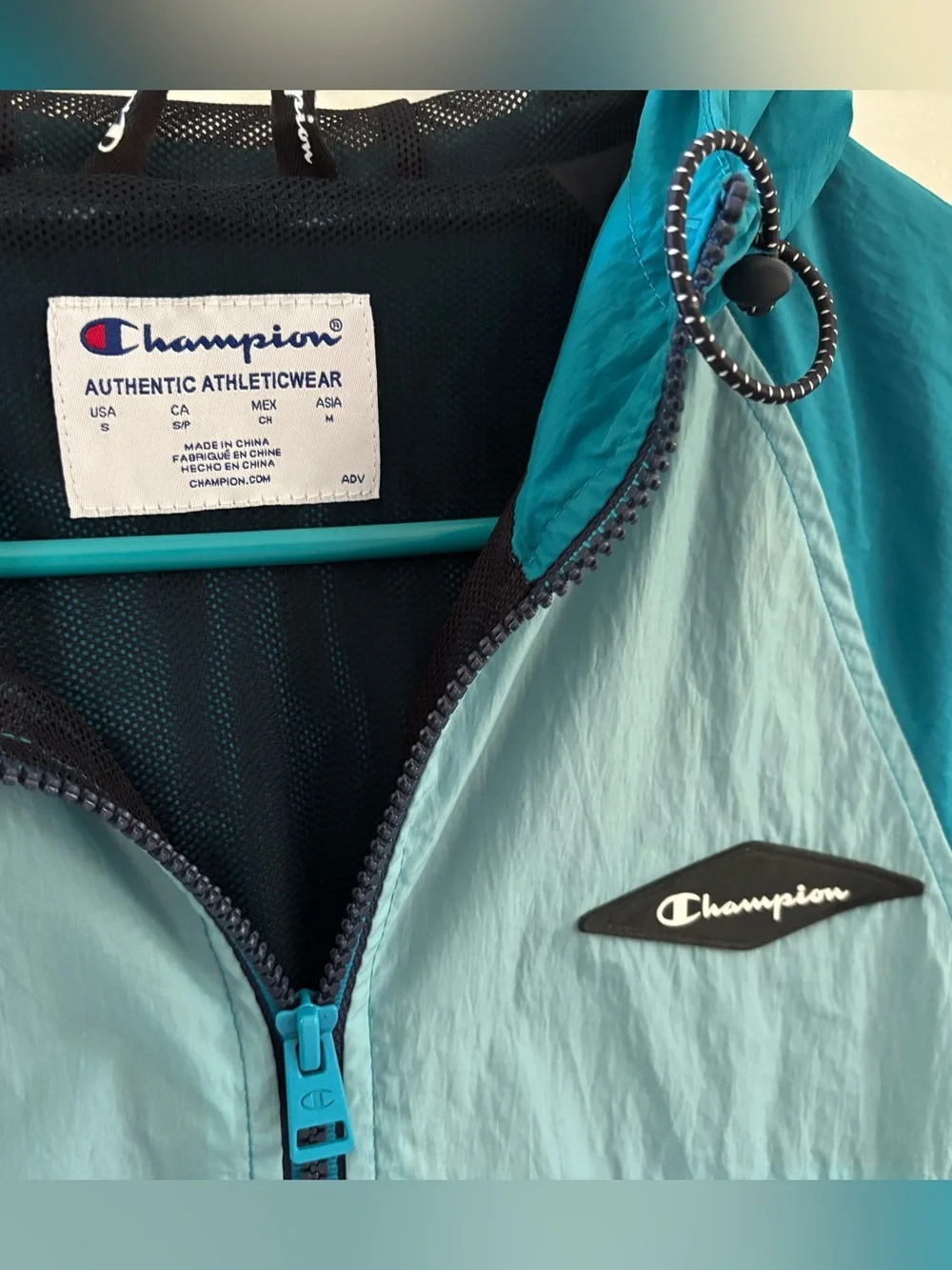 Champion Men’s Small Windbreaker Jacket